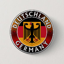 Deutschland Plaque, Deutsche Flagge und Adler