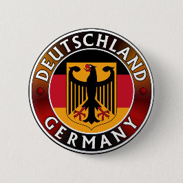 Deutschland Plaque, Deutsche Flagge und Adler Button