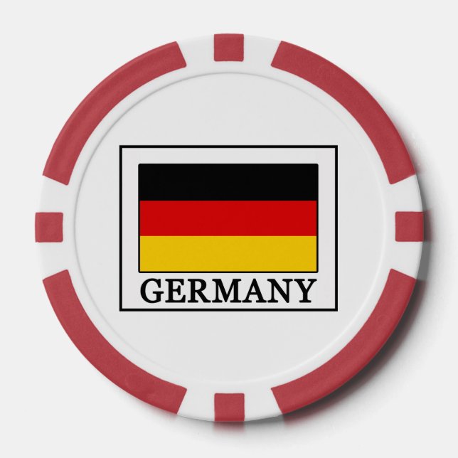 Deutschland Pokerchips (Vorderseite)
