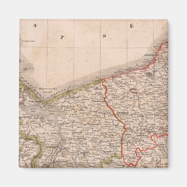 Deutschland, Polen 2 Magnet (Vorne)