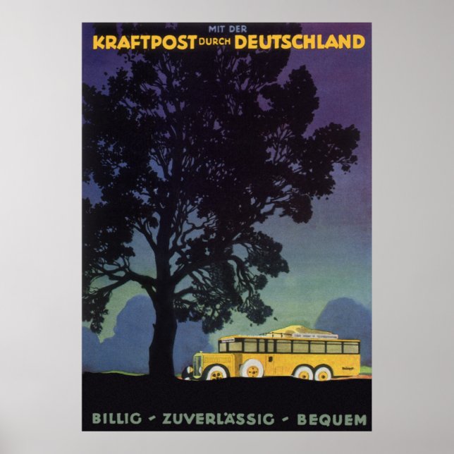 Deutschland Poster (Vorne)
