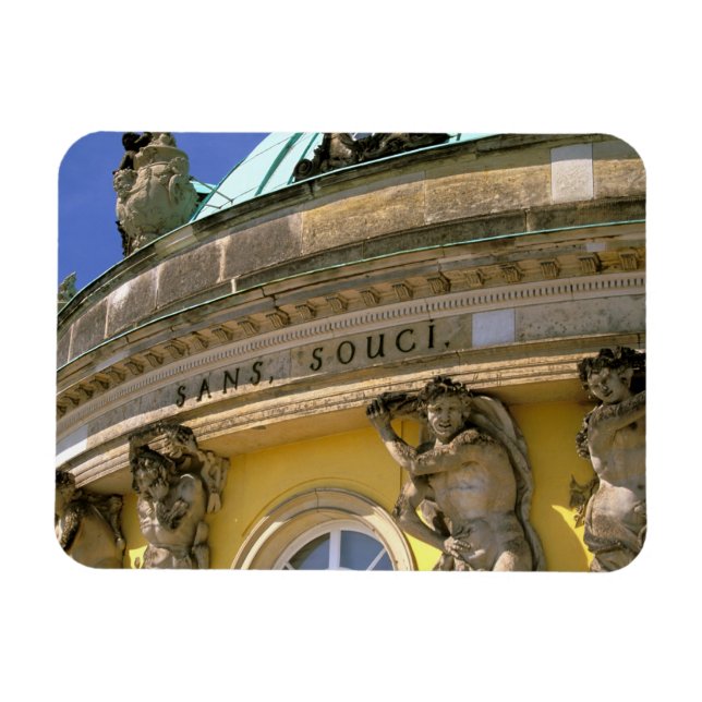 Deutschland, Potsdam. Park Sanssouci, Magnet (Horizontal)