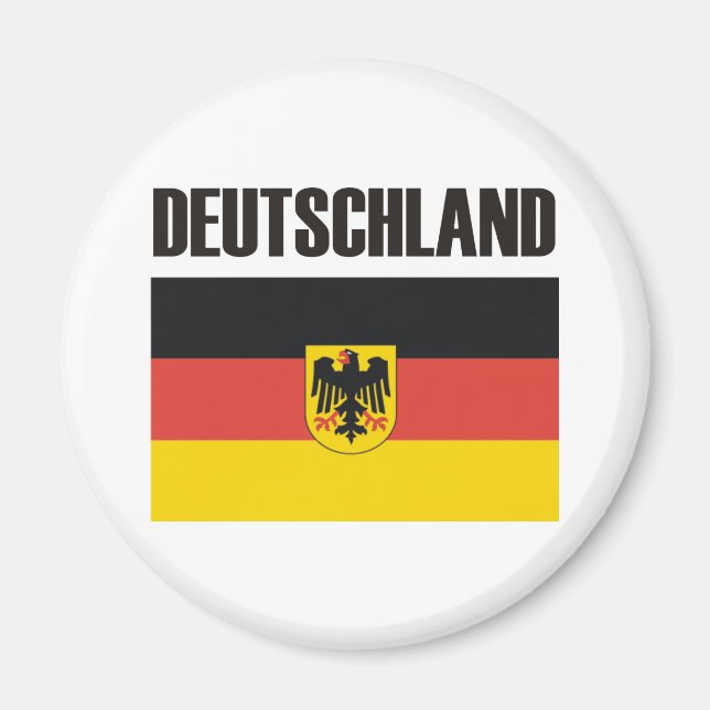 Deutschland Produkte & Designs! Magnet (Vorne)