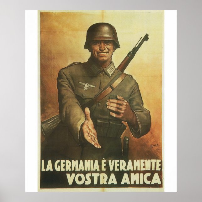Deutschland Propaganda Poster (Vorne)