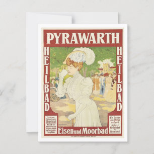 Deutschland, Pyrawarth Heilbad, Kurort-Kultur Vint Postkarte