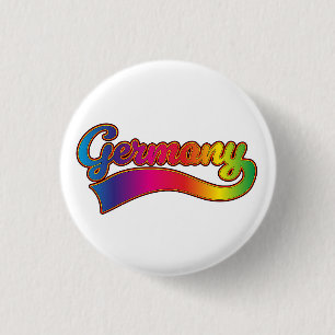 Deutschland Regenbogen-Logo Button