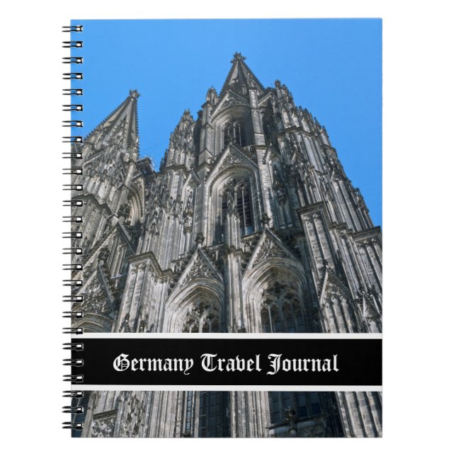 Deutschland Reisejournal Notizblock (Vorderseite)