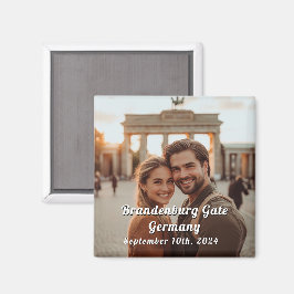 Deutschland Reisen Custom Foto Souvenir Magnet