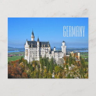 Deutschland Reisen Tourismus Postkarte