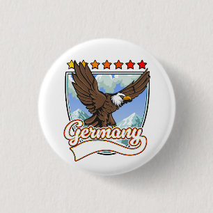 Deutschland Reisepflaster Button