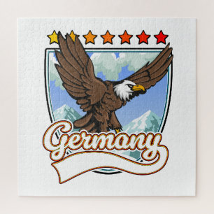 Deutschland Reisepflaster Puzzle