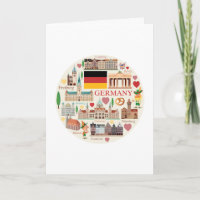 Deutschland Reisesymbole