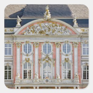 Deutschland, Rheinland-Pfaltz, Mosel River Valley, Quadratischer Aufkleber