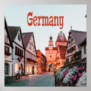 Deutschland Ruhenhäuser Poster