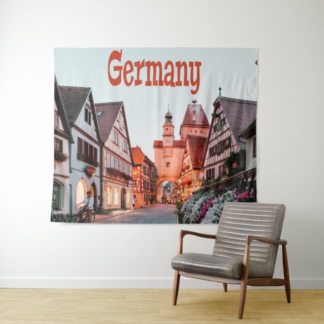 Deutschland Ruhenhäuser Wandteppich (Beispiel (Horizontal))