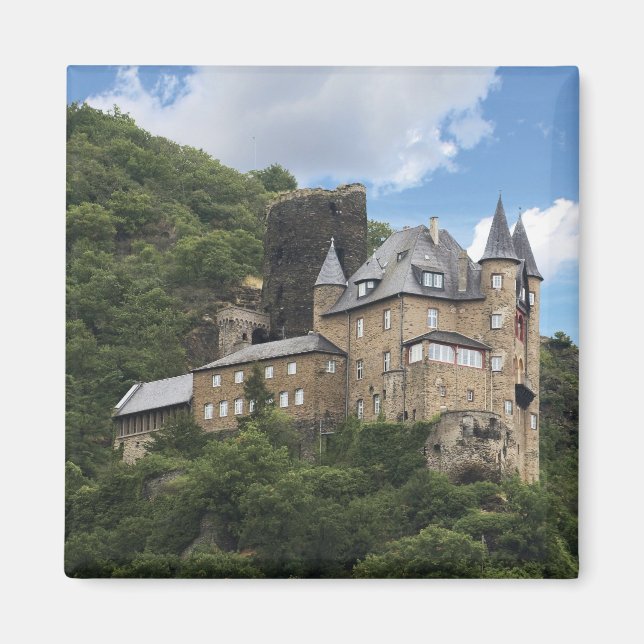 Deutschland, Sankt Goarshausen, Sankt Goarshausen Magnet (Vorne)
