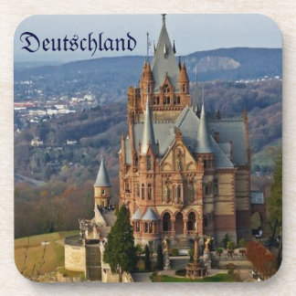 Deutschland-Schloss-Getränk-Untersetzer Getränkeuntersetzer