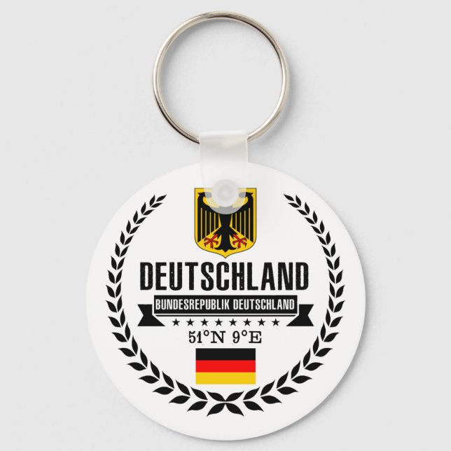 Deutschland Schlüsselanhänger (Vorderseite)