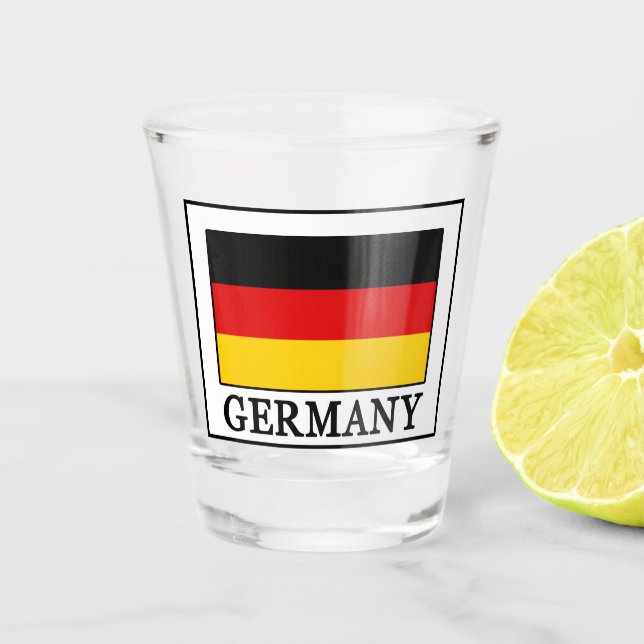 Deutschland Schnapsglas (Vorderseite)