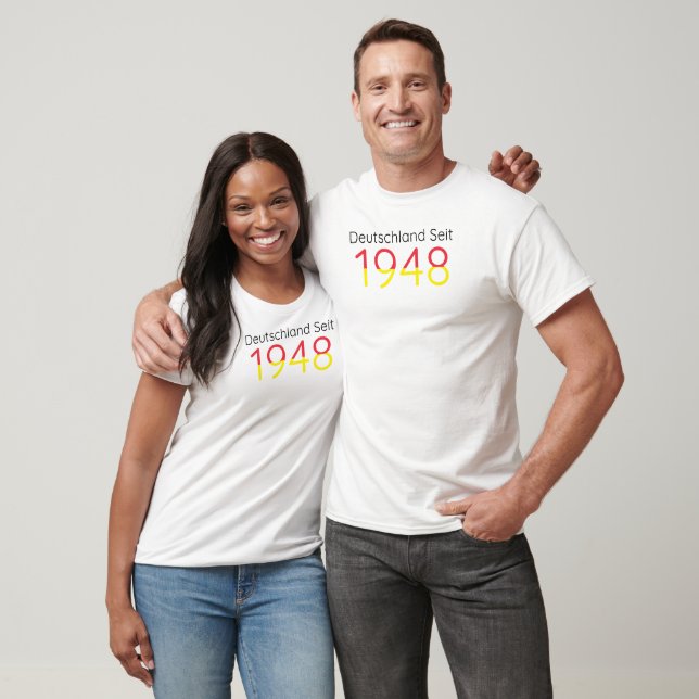 Deutschland seit 1948 T-Shirt (Unisex)