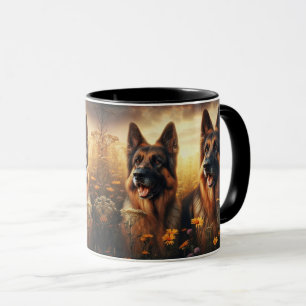 DEUTSCHLAND SHEPHERD DUO -205- TASSE