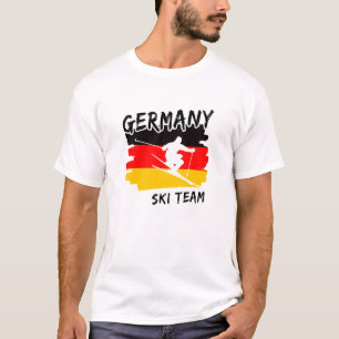 Deutschland Ski T-Shirt