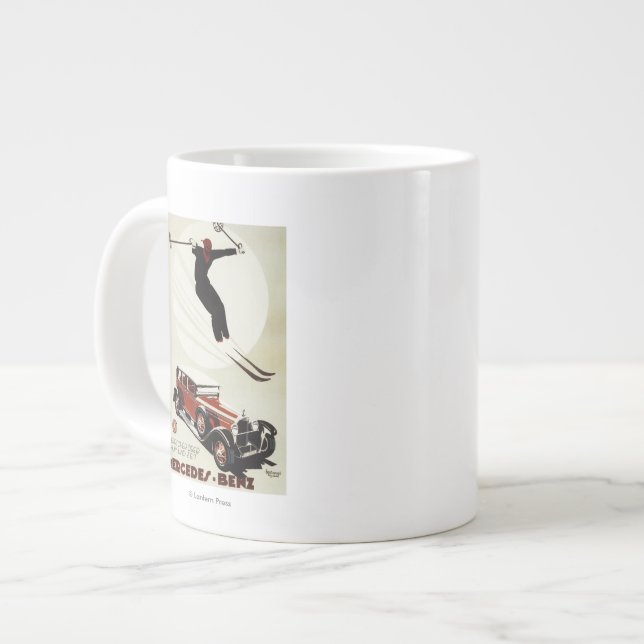 Deutschland - Skier Jumping Jumbo-Tasse (Vorderseite Links)