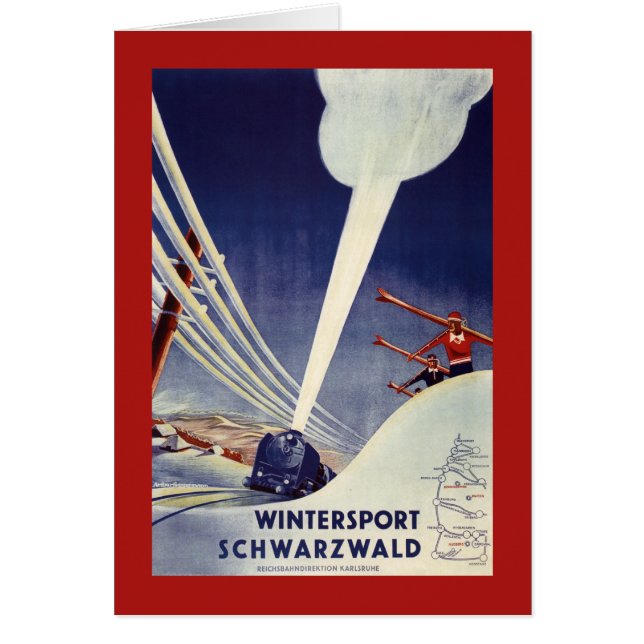 Deutschland - Skifahren im Schwarzwald (Vorne)