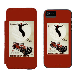 Deutschland - Skifahrer-Springen Incipio Watson™ iPhone 5 Geldbörsen Hülle