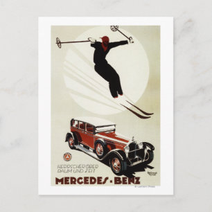 Deutschland - Skispringer Postkarte