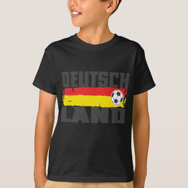 Deutschland Soccer T-Shirt (Vorderseite)