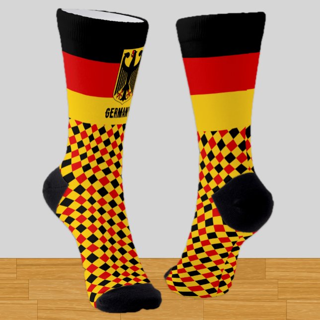 Deutschland Socken, deutsche Fahne, Mode / Sport Socken (Von Creator hochgeladen)