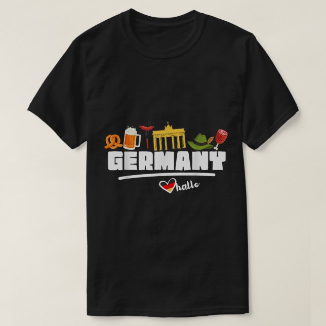 Deutschland Souvenir Shirt Travel Geschenke für Me (Design vorne)