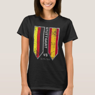 Deutschland / Spanien Fan Football Game Stuttgart  T-Shirt