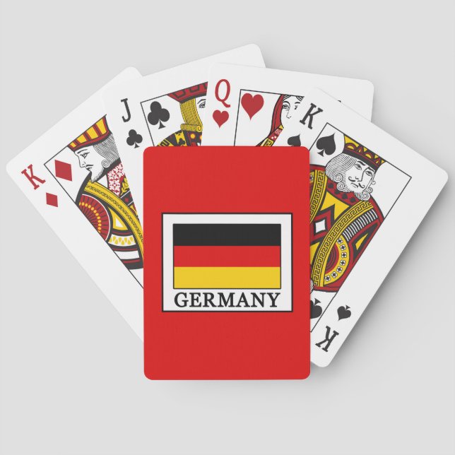 Deutschland Spielkarten (Rückseite)