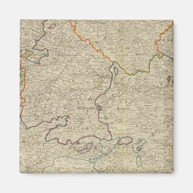 Deutschland Süd 2 Magnet (Vorne)