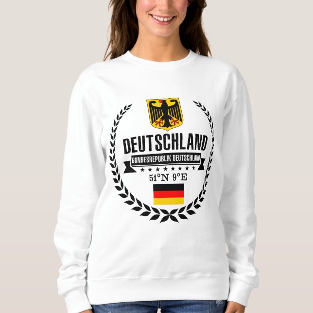Deutschland Sweatshirt (Vorderseite)