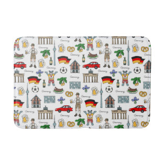 Deutschland| Symbolmuster Badematte