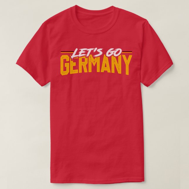 Deutschland T-Shirt (Design vorne)