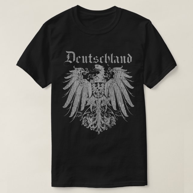 Deutschland T-Shirt Preußen Deutschland Pullover (Design vorne)