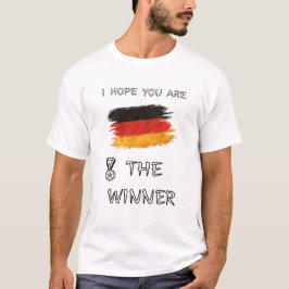 Deutschland-Team-Deutschland-Athletic-Stolz-Bürste T-Shirt