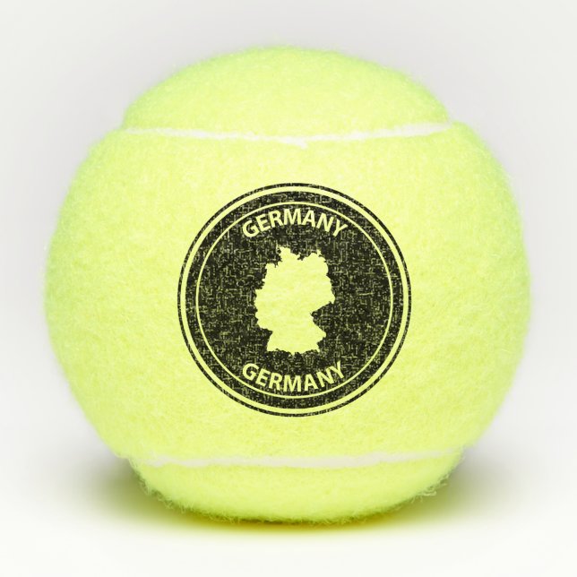 Deutschland Tennisbälle (Vorderseite)