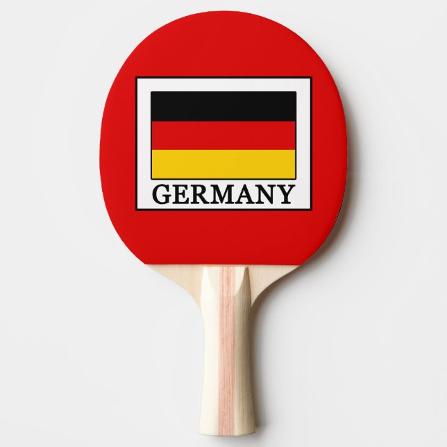 Deutschland Tischtennis Schläger (Vorderseite)