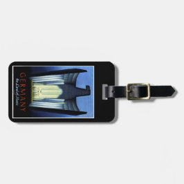 Deutschland-Tourismus-Gepäckanhänger Gepäckanhänger