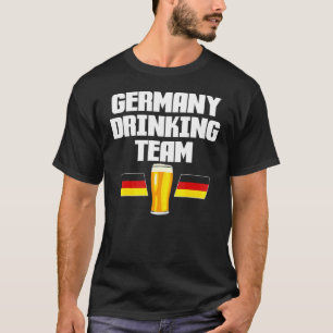 Deutschland Trinkteam Deutsches Volksfest Deutsche T-Shirt