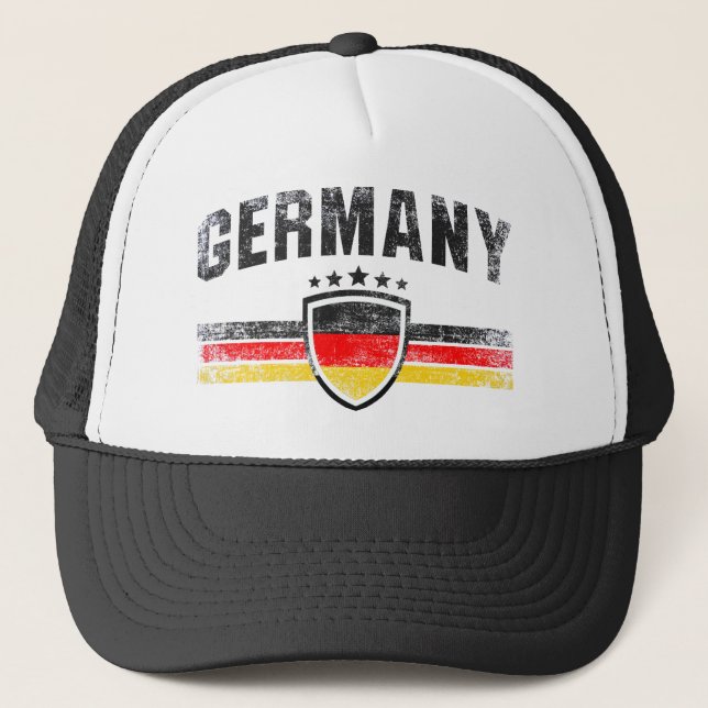 Deutschland Truckerkappe (Vorderseite)