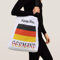 Deutschland und die deutsche Flagge Personalisiert
