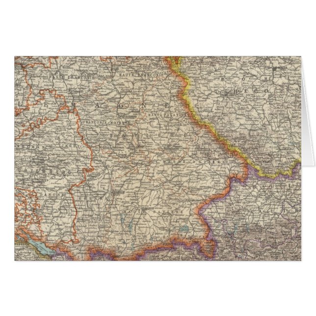 Deutschland und Österreich 2 (Vorderseite (Horizontal))