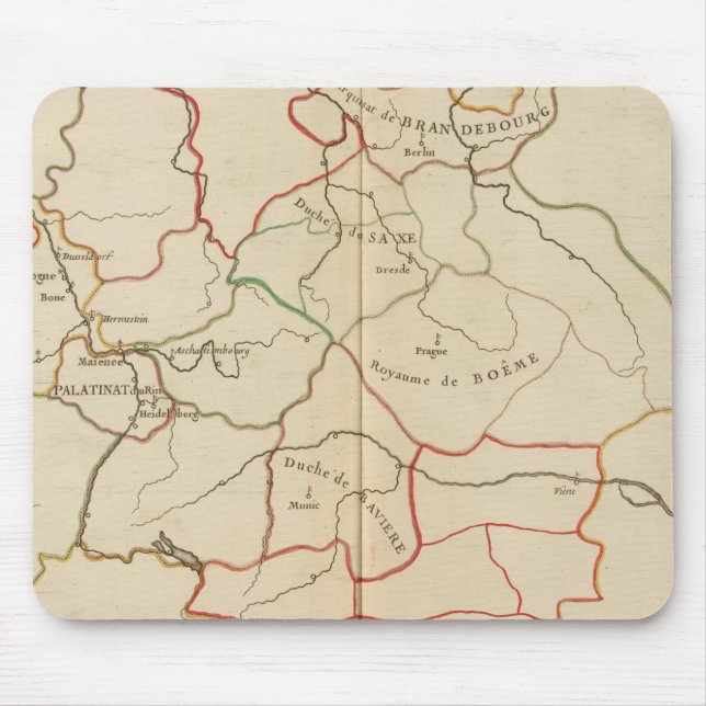 Deutschland und Österreich Mousepad (Vorne)