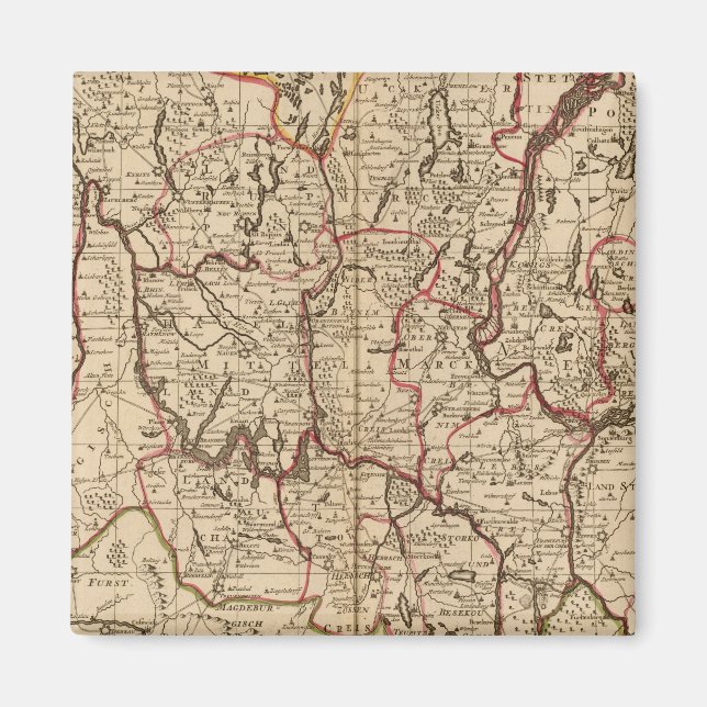 Deutschland und Polen Magnet (Vorne)